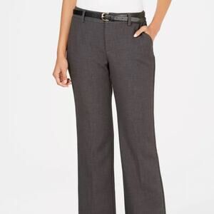 Charter Club NEW Gray Belted Heather Pants Size 12